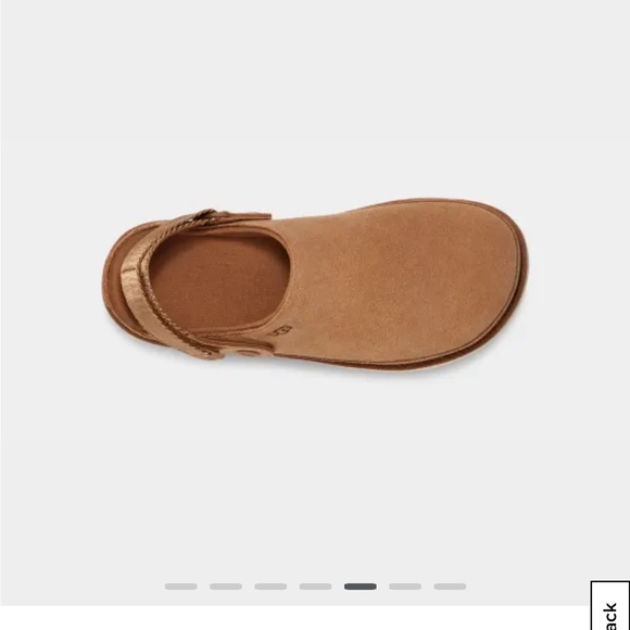 Ugg Goldenstar Clogs in Chestnut size 8.5 - Picture 3 of 4